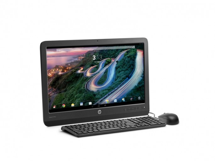 Der HP Slate21 Pro ist der erste Android-All-in-One-PC speziell für Unternehmen. (Bild: HP)