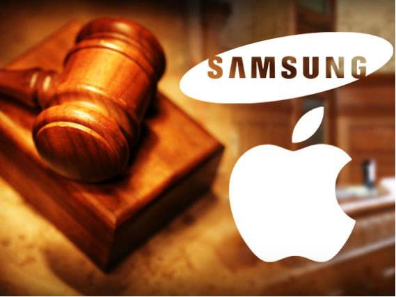 Apple gegen Samsung (Bild: CNET)
