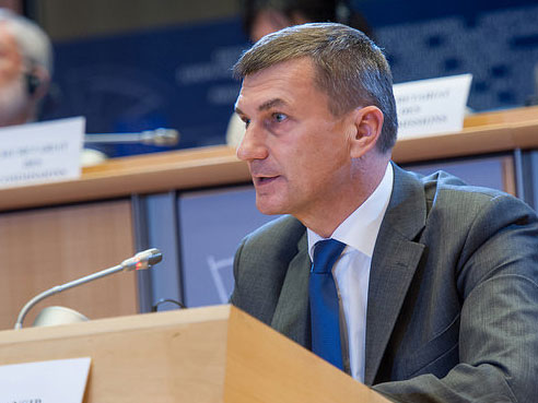 Andrus Ansip, Designierter EU-Kommissar für den digitalen Binnenmarkt. Quelle: (CC) © European Union 2014 - European Parliament