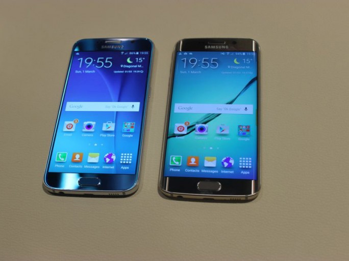Samsung Galaxy S6 und Galaxy S6 Edge. (Bild: CNET)