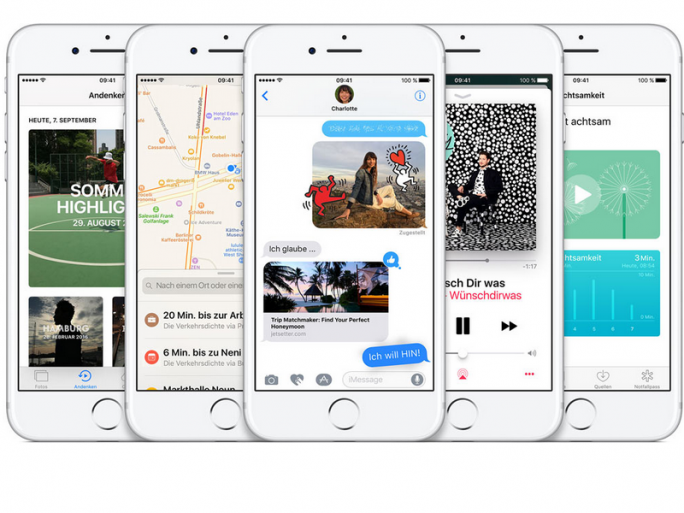 Apple startet am 13. September mit iOS 10.