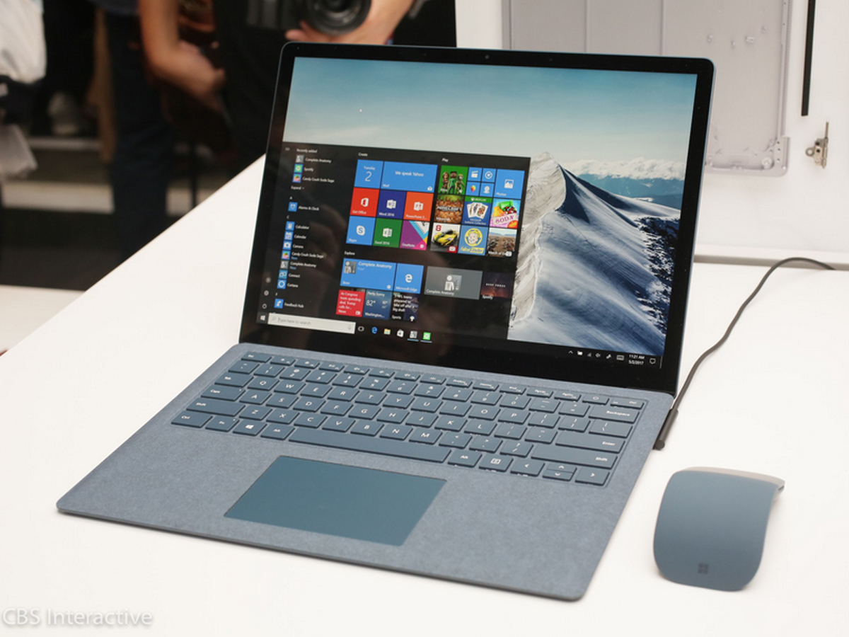 Surface Laptop: Microsoft stellt klassisches Notebook vor - silicon.de