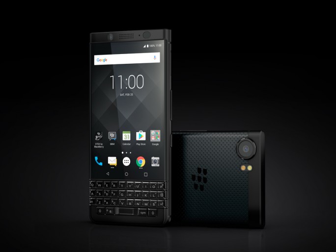 Blackberry KEYone Black Editon. (Bild: TCL)