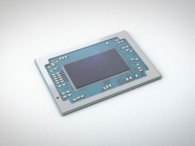 Render-Bild des AMD Ryzen Mobile (Bild: AMD