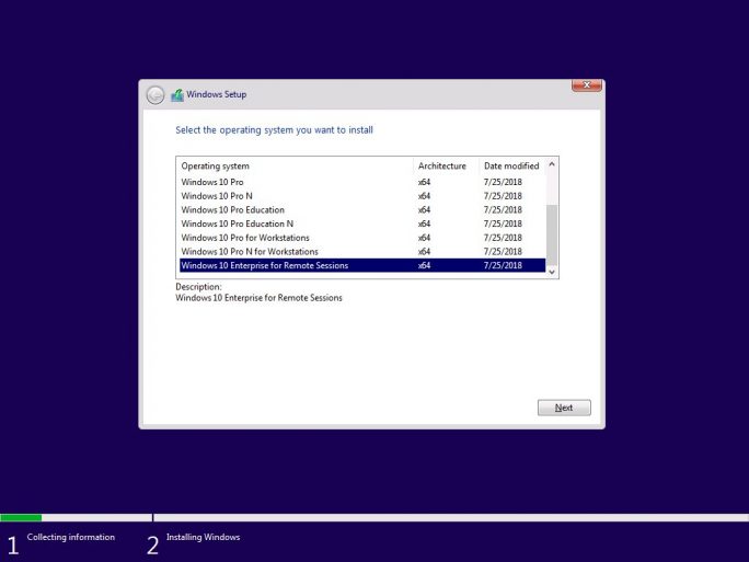 Windows 10 Enterprise for Remote Sessions (Screenshot: <a href="https://twitter.com/teroalhonen/status/1024574682463449093" target="_blank">Tero Alhonen</a>)” class=”wp-image-41669695″/></a></figure>



<p>Ein Microsoft-Sprecher wollte sich auf <a href=